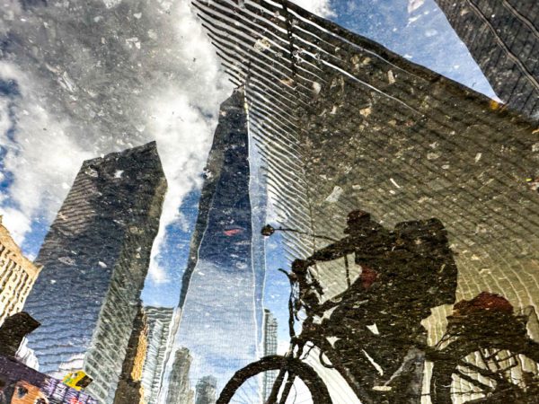 Cycling Down Town